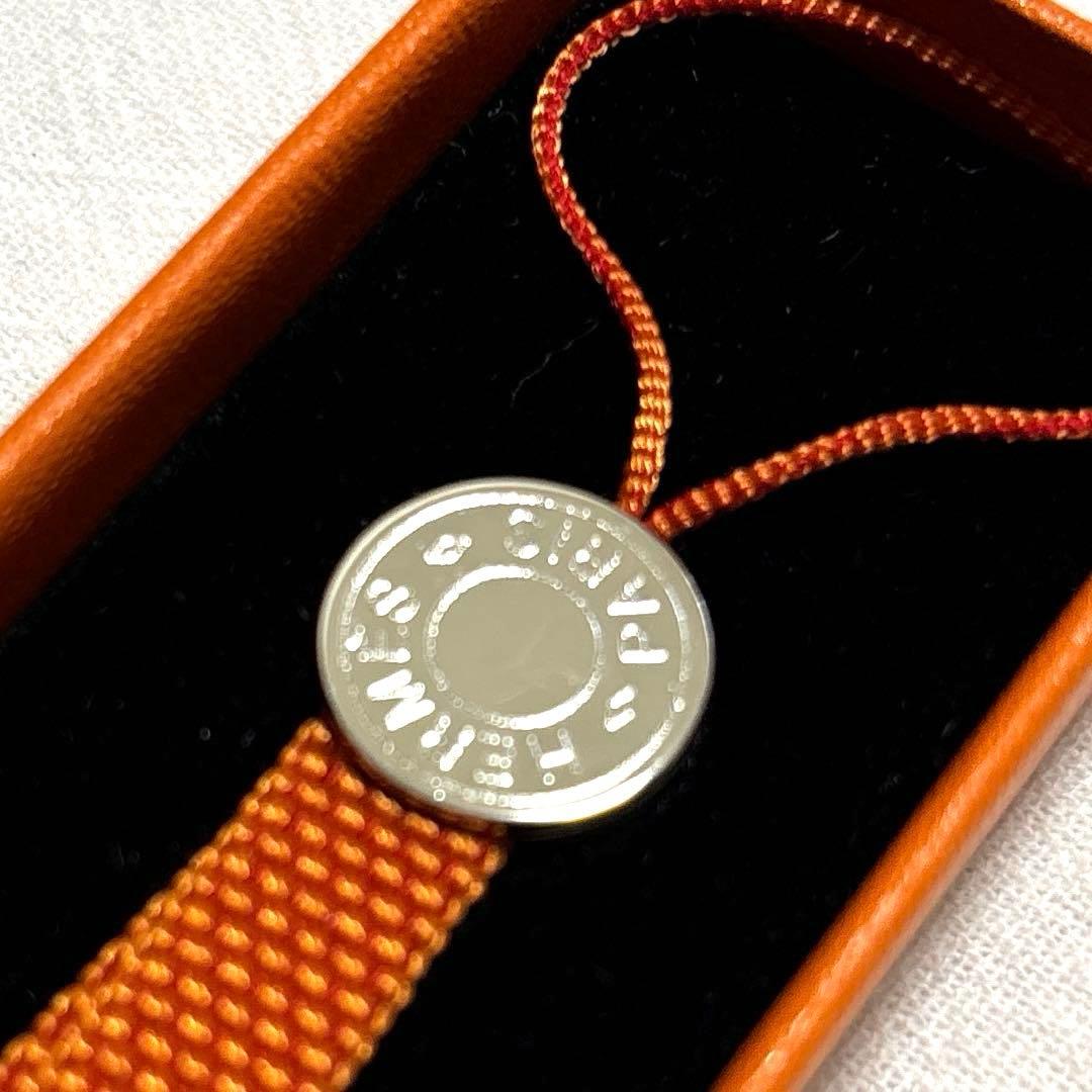 新品　HERMES エルメス　ストラップ　セリエ　メタルチャーム　箱付　袋付
