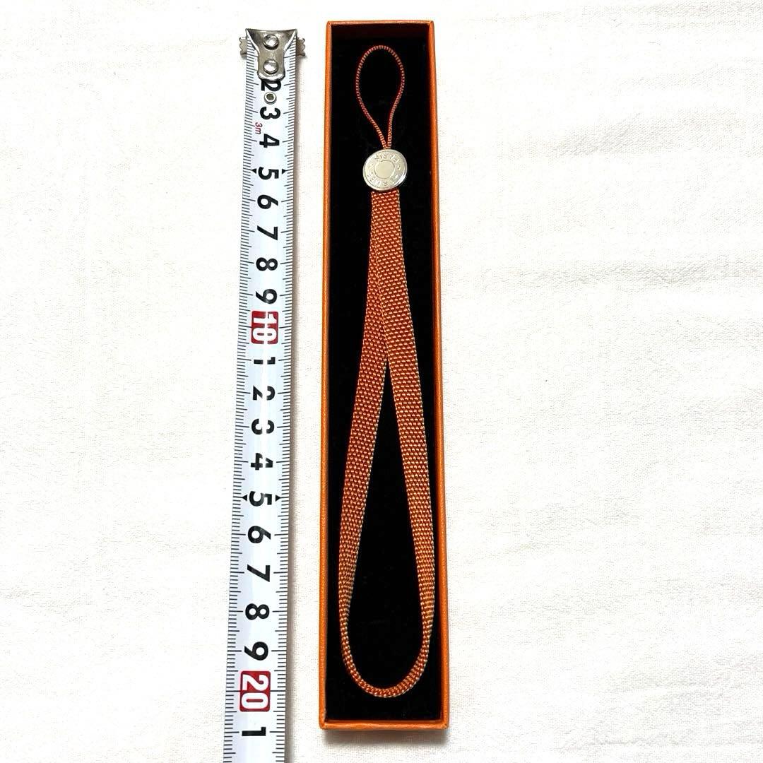 新品　HERMES エルメス　ストラップ　セリエ　メタルチャーム　箱付　袋付