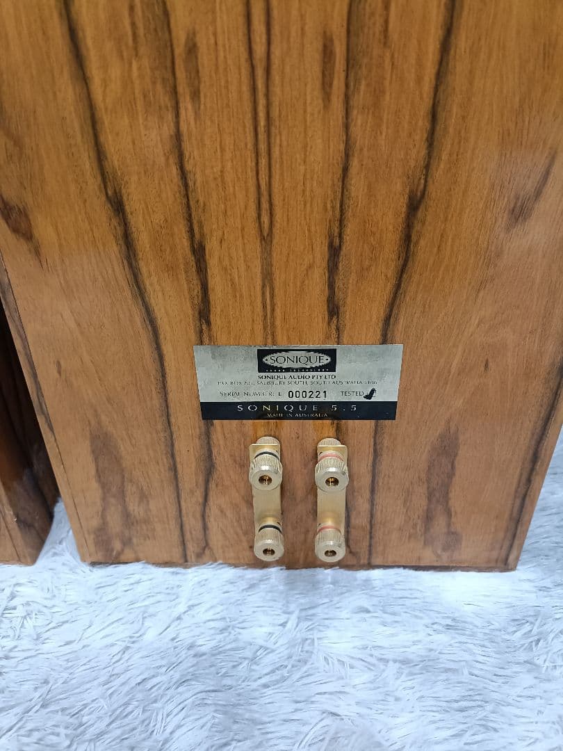 SONIQUE 5.5 ソニーク スピーカー ペア 希少 オーストラリア製