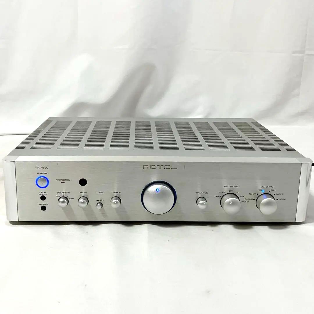 ROTEL プリメインアンプ RA-1520 シルバー ローテル アンプ