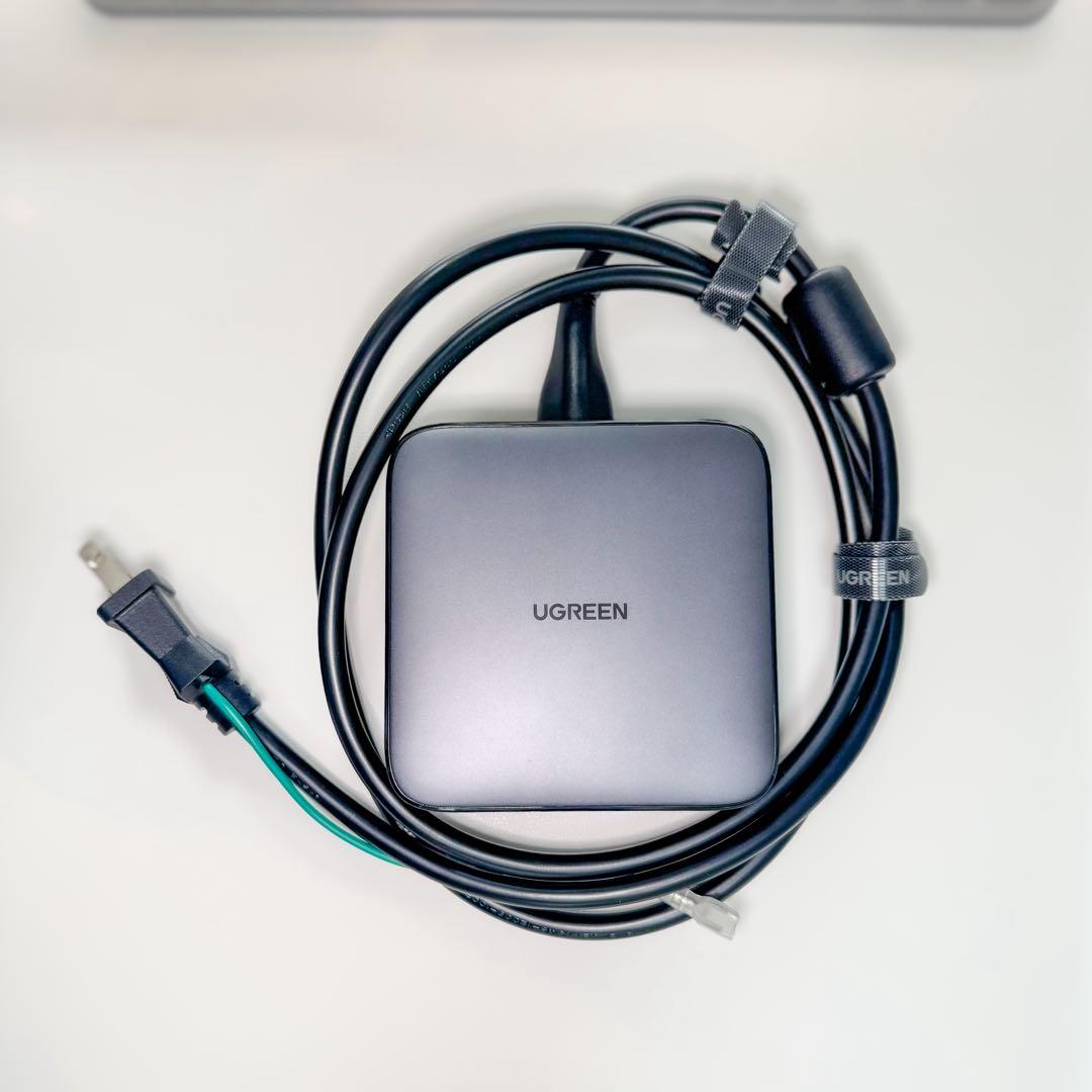 UGREEN Nexode 200W 充電器 6ポート GaNIII 急速 卓上