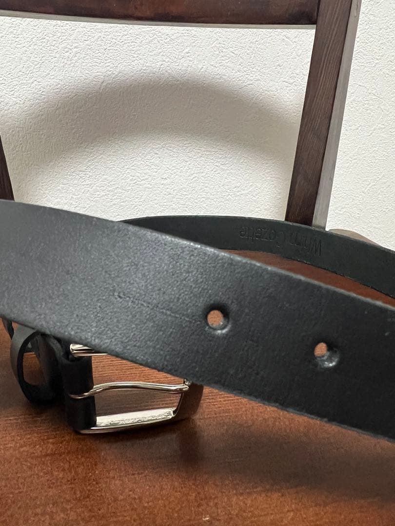 Whim Gazette カーフレザーベルト　ウィムガゼット