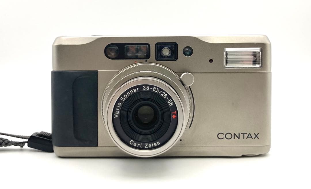 【完動品 美品】CONTAX T VS データバック付 Sonnar 取説付き
