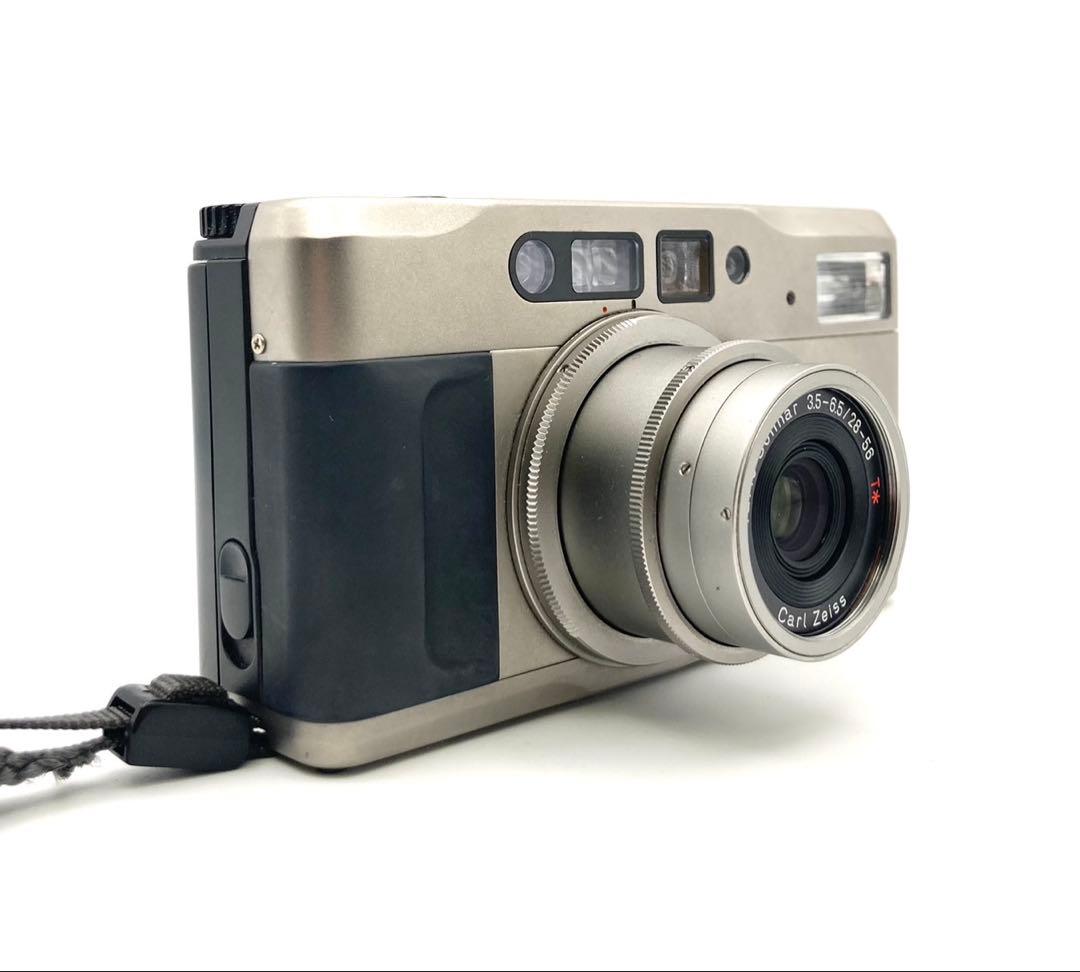 【完動品 美品】CONTAX T VS データバック付 Sonnar 取説付き