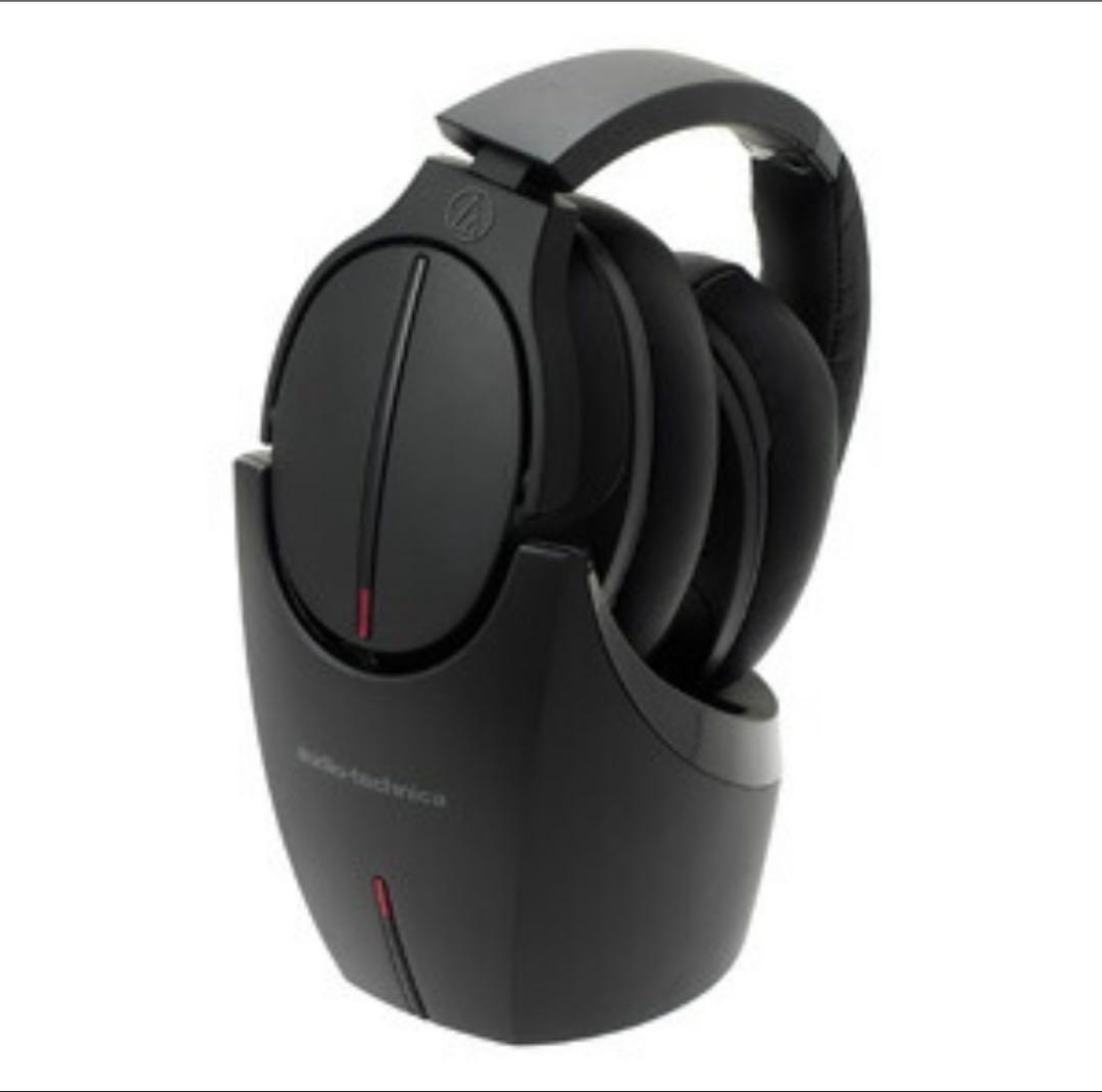 【未使用に近い】ワイヤレスヘッドホン　オーディオテクニカATH-DWL550