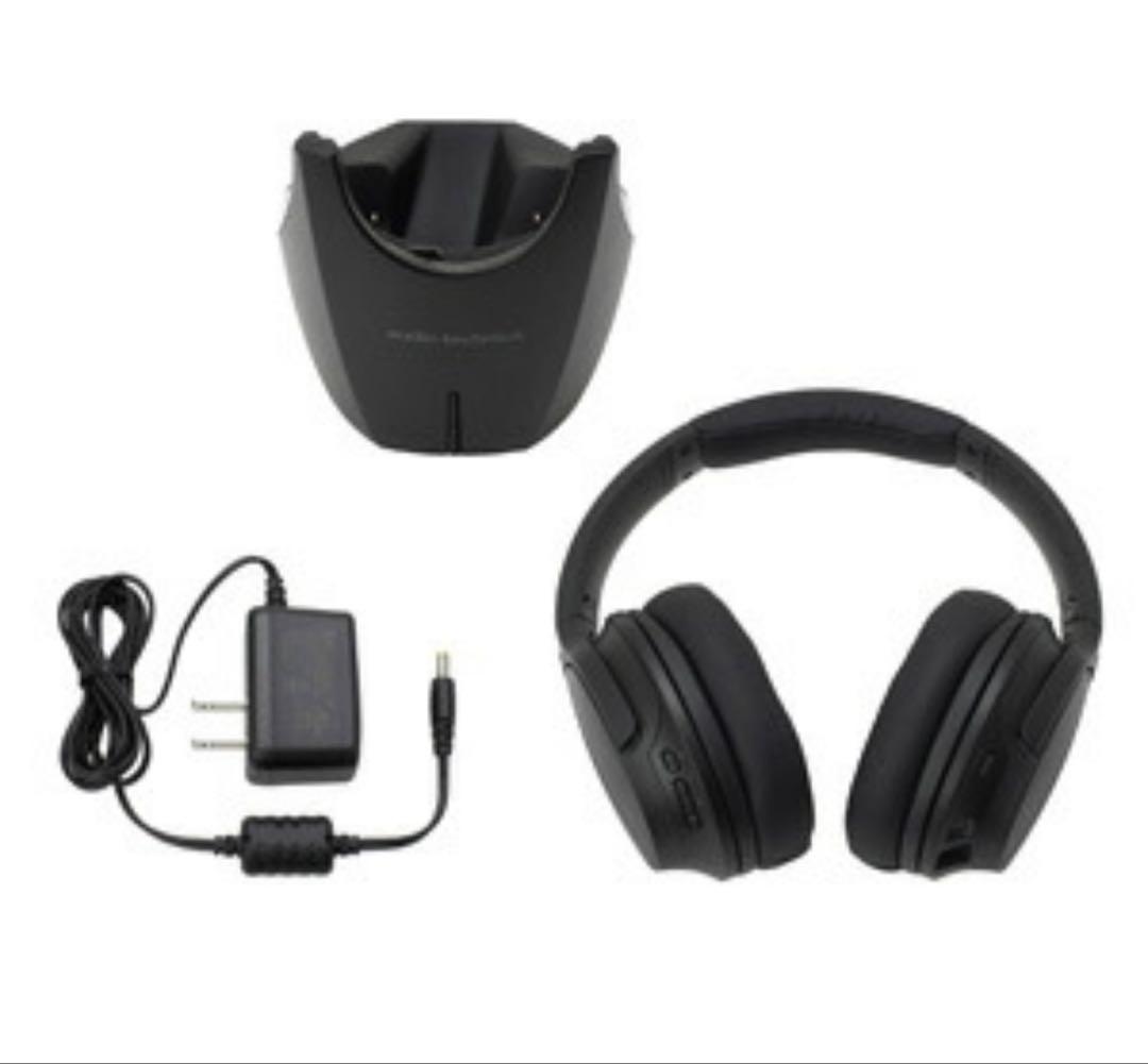 【未使用に近い】ワイヤレスヘッドホン　オーディオテクニカATH-DWL550