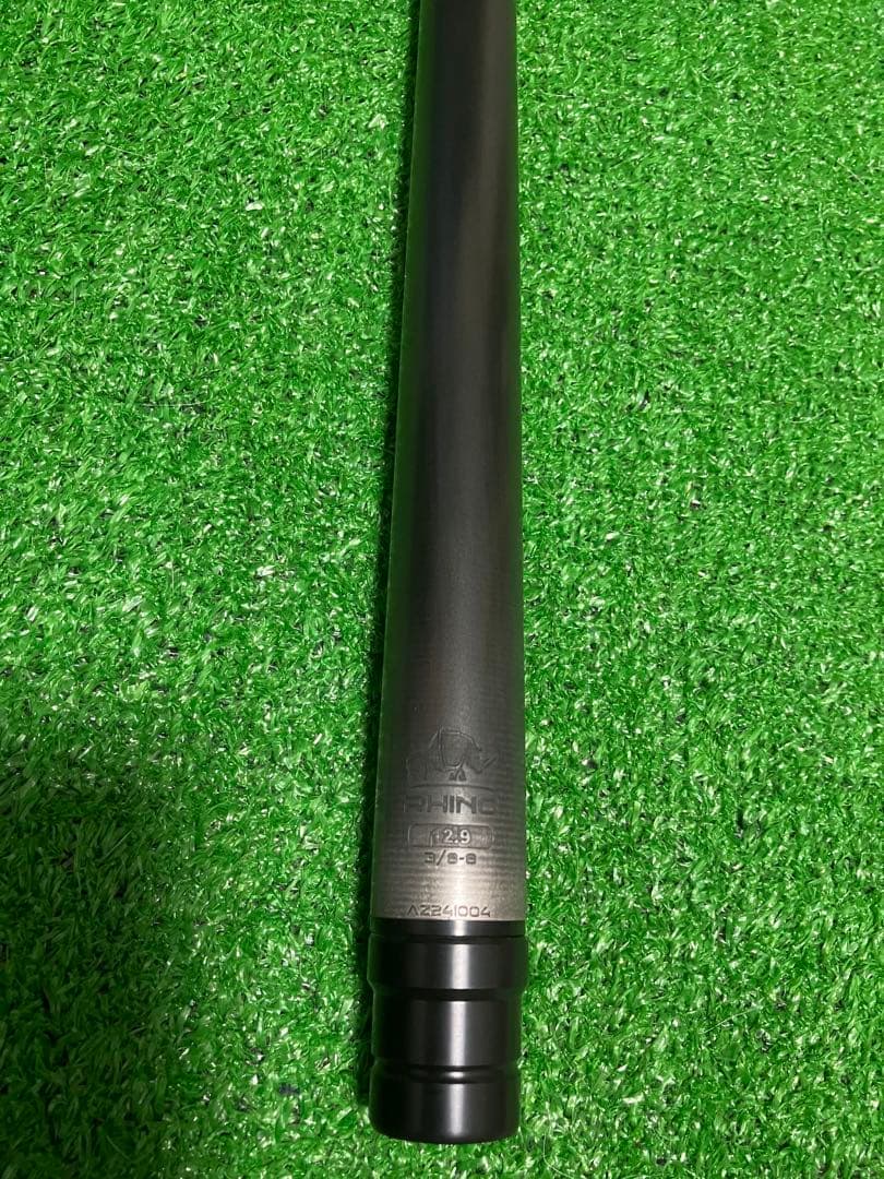 ビリヤード　RHINO カーボンシャフト　12.9ミリ　ラジアル
