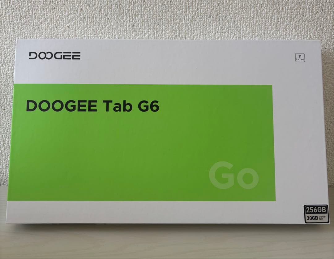 【11インチ 4G LTE タブレット】DOOGEE G6 Android15