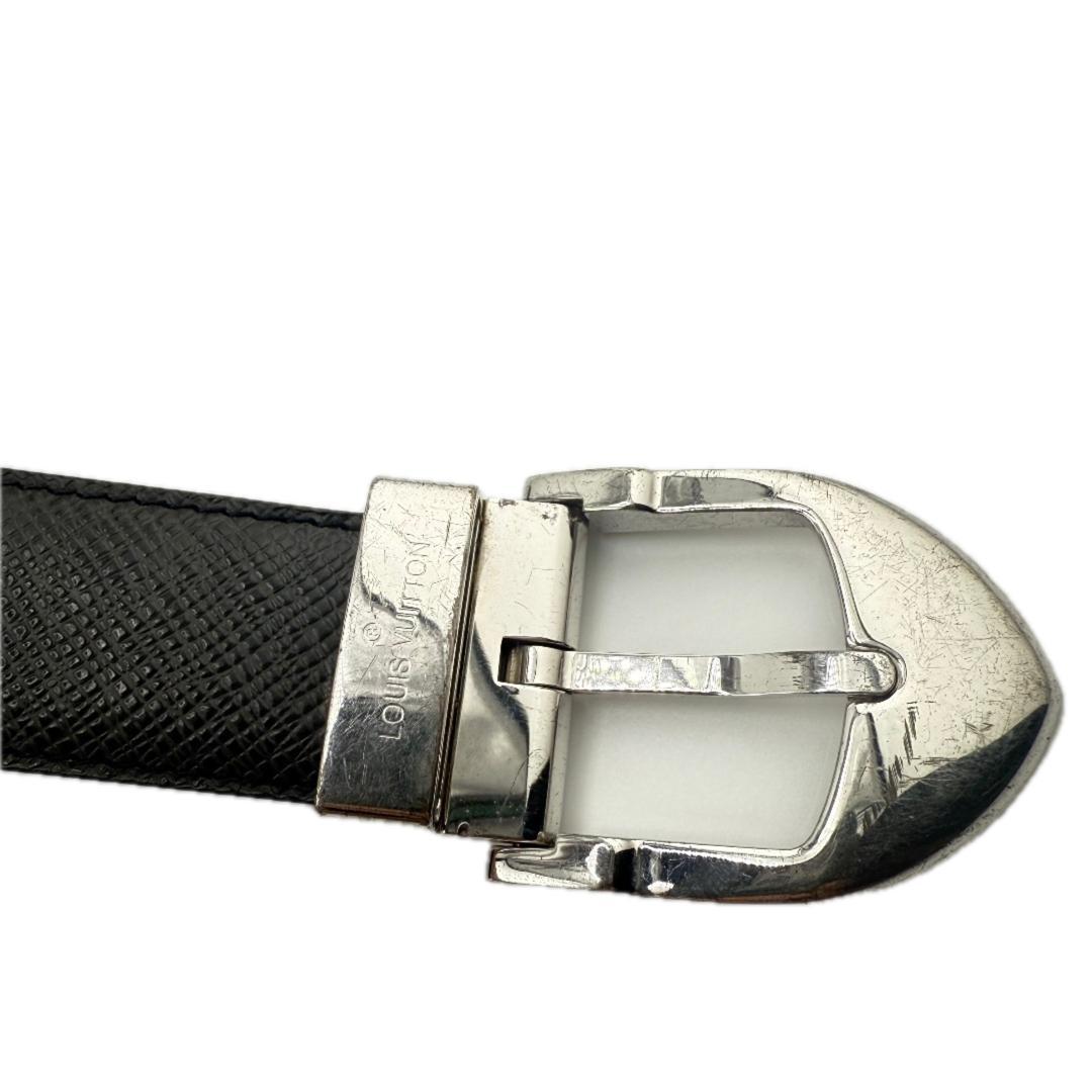 ルイヴィトン サンチュール クラシック レザー ベルト M6843 ブラック