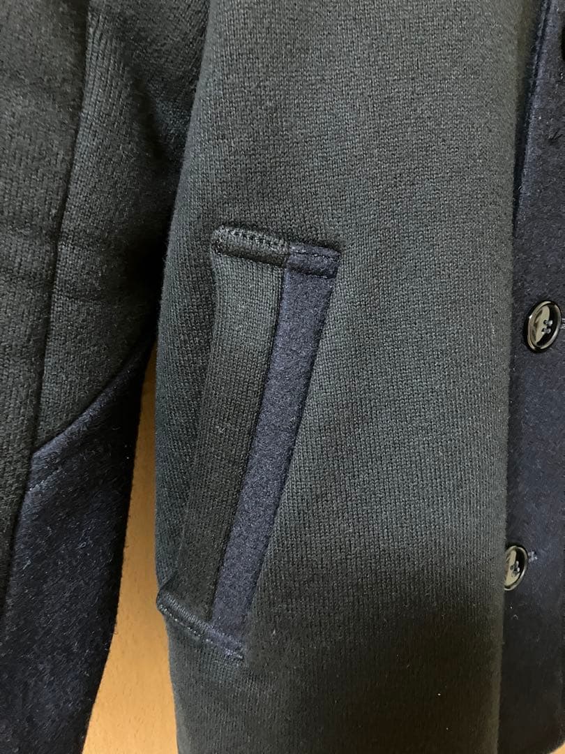 （値下げ）BLUE BLUE JAPAN ネイビー へビースウェットジャケット