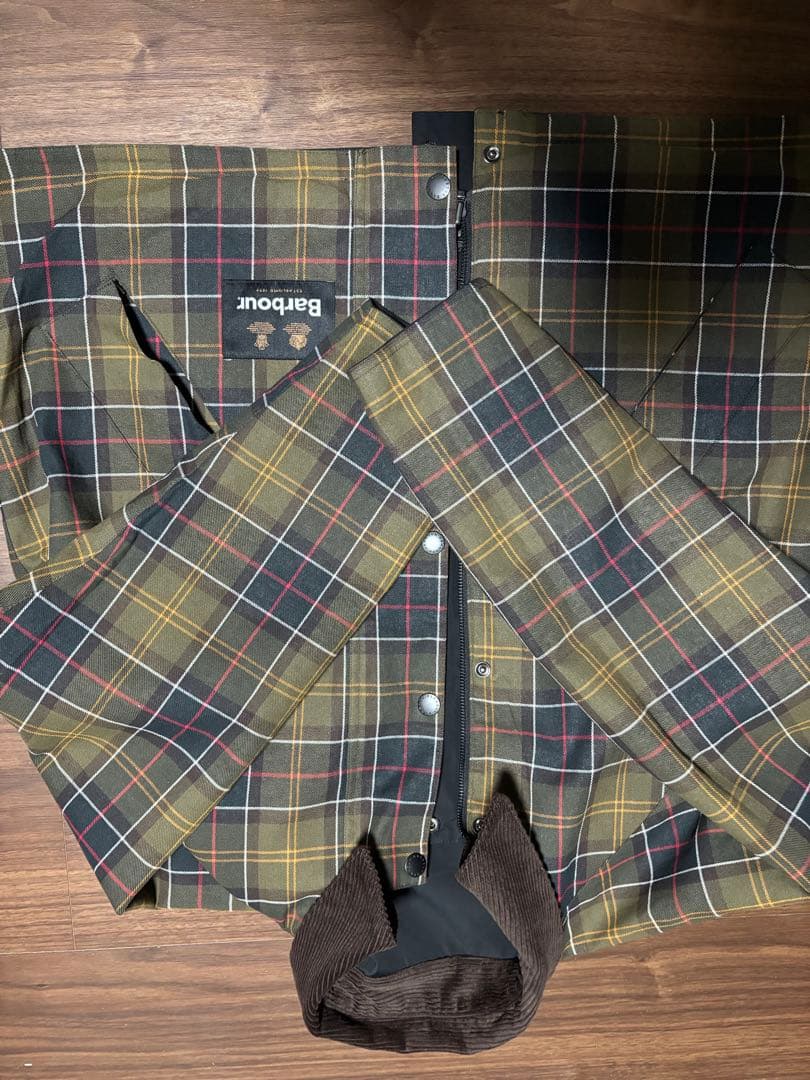 【アダムエロペ別注】Barbour トランスポート　リバーシブル