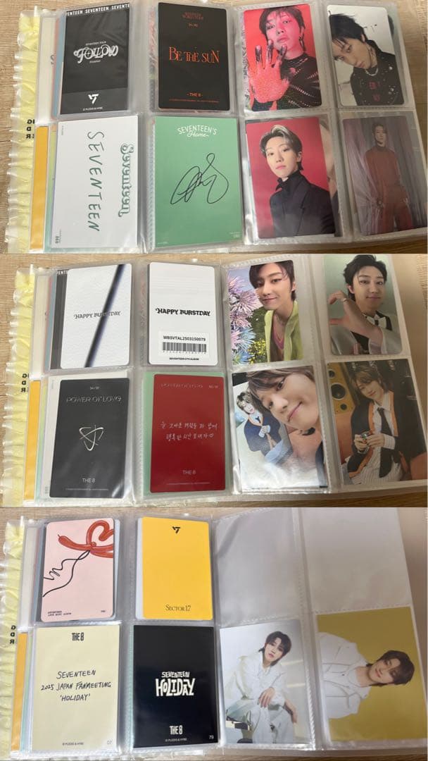 SEVENTEENミンハオ　トレカ フォトカード 缶バッチ まとめ売り