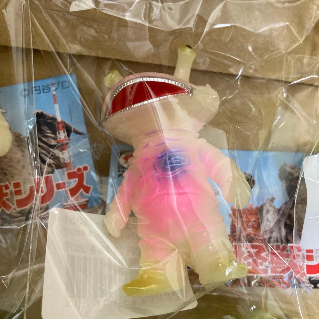 ブルマァク　ちびカネゴン　蓄光5色セット　ソフビ　ウルトラQ