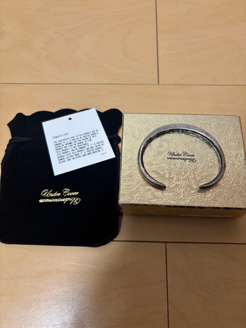 希少 サイズS アンダーカバー　爪ブレスレット　バングル シルバー925