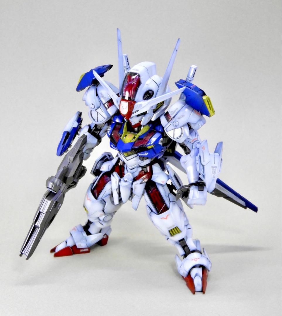 MGSD ガンダムエアリアル 全塗装 / ガンプラ 完成品