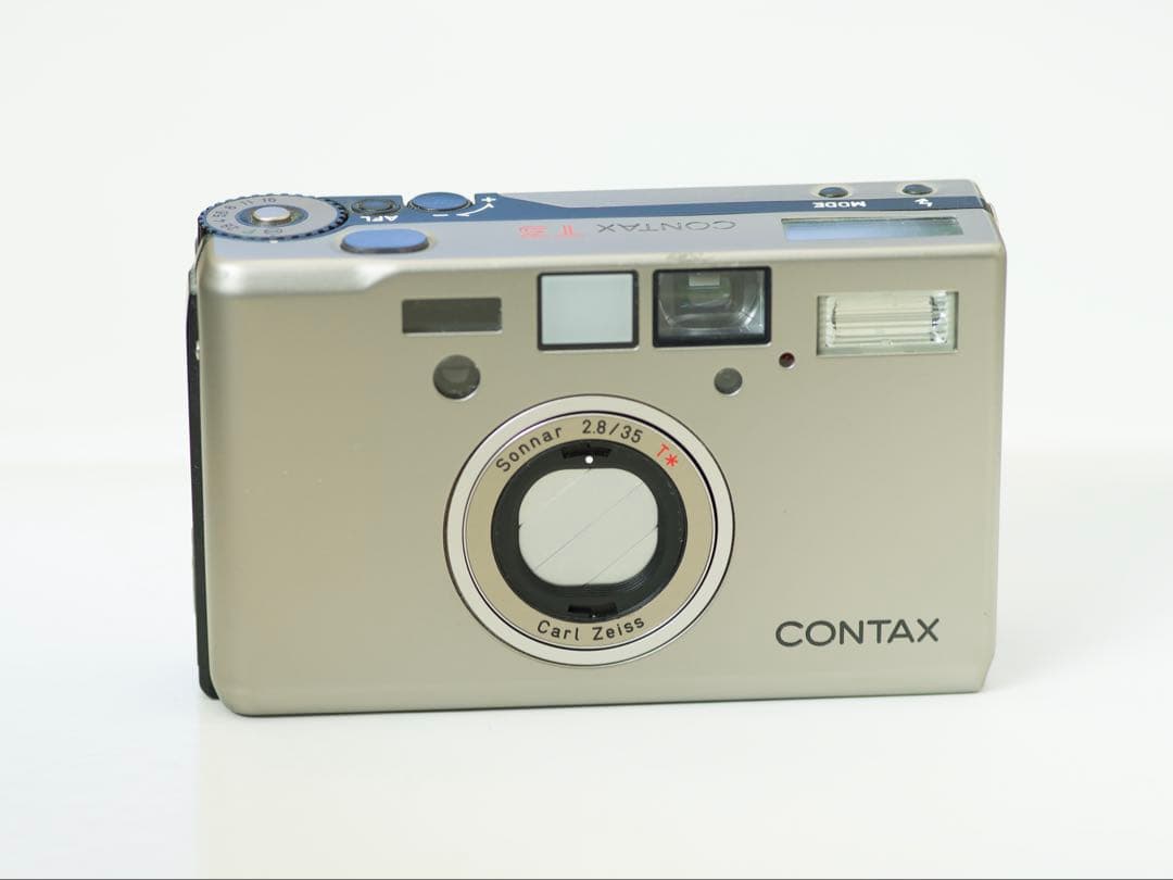 CONTAX T3 コンパクト・フィルムカメラ　シルバー