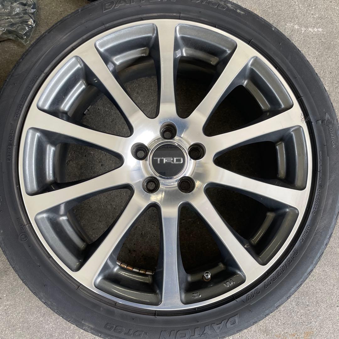 TRD 17インチ ホイールセット　プリウス