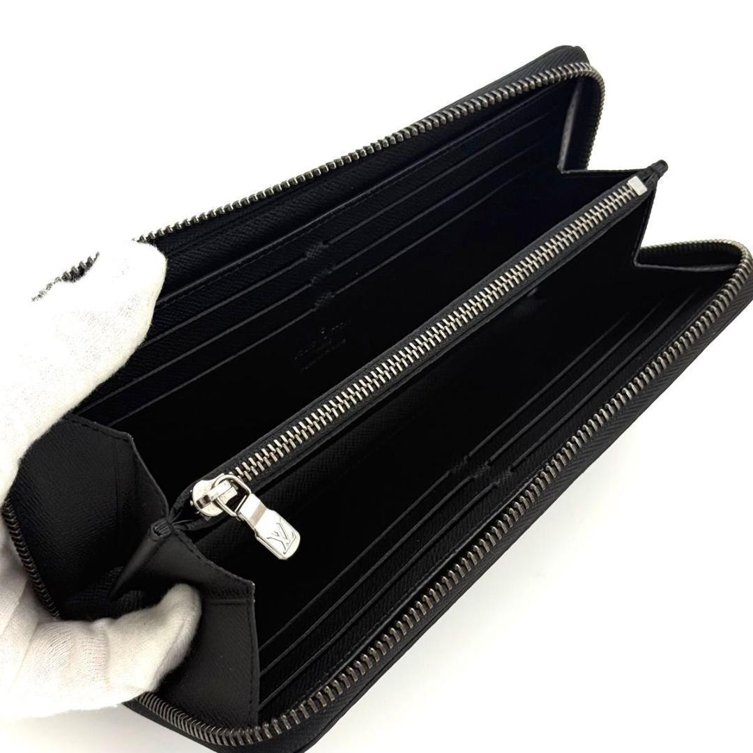 【現行 未使用に近い】ルイヴィトン モノグラム エクリプス ジッピーホリゾンタル