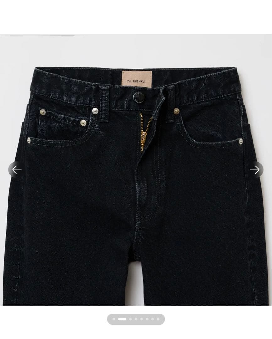 THE SHISHIKUI CLASSIC DENIM ブラック サイズ28