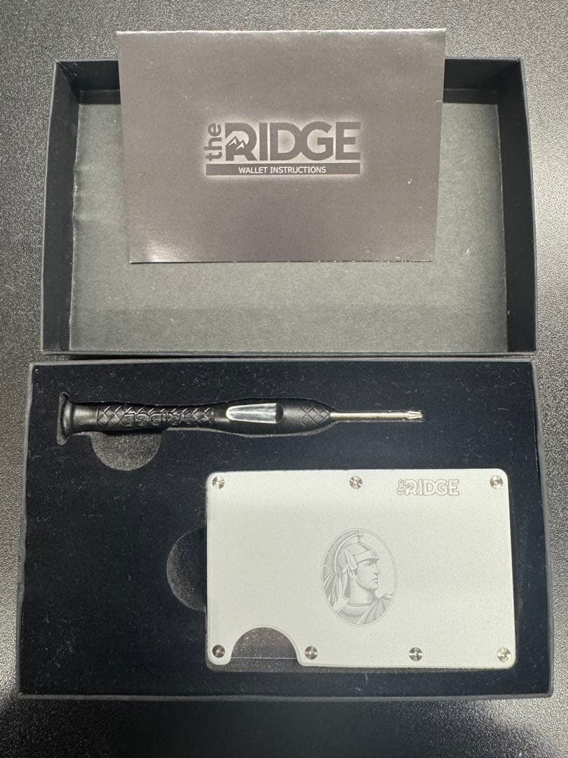 the RIDGE AMEX マネークリップ アメックス センチュリオン 新品