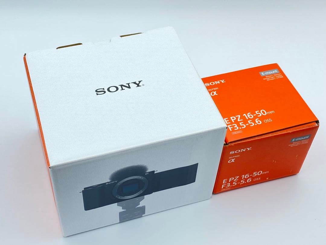 SONY ZV-E10 ミラーレス一眼カメラセット 純正16-50mm付属