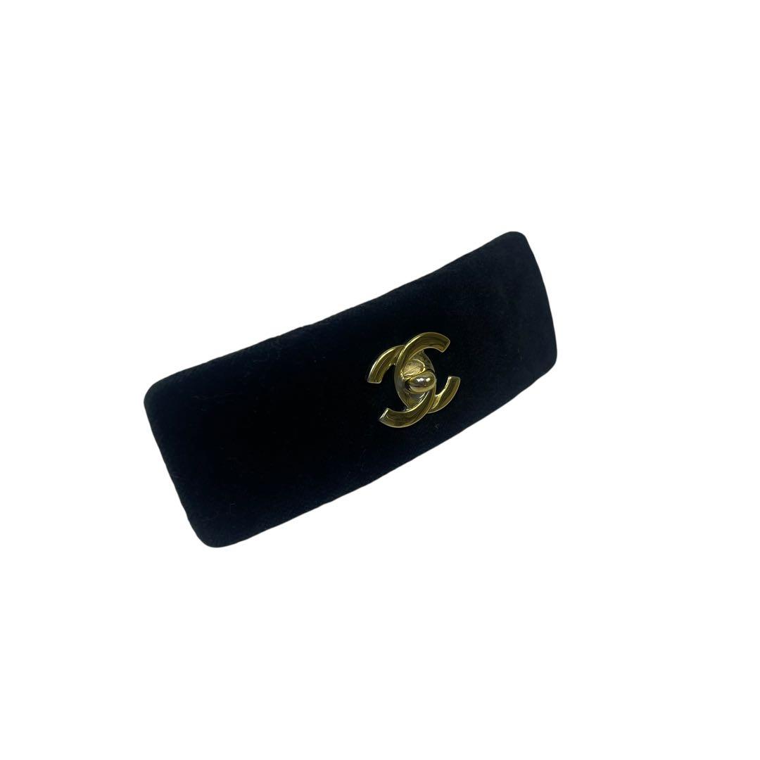 CHANEL シャネル　バレッタ　ターンロック　ココマーク　ヘアアクセサリー