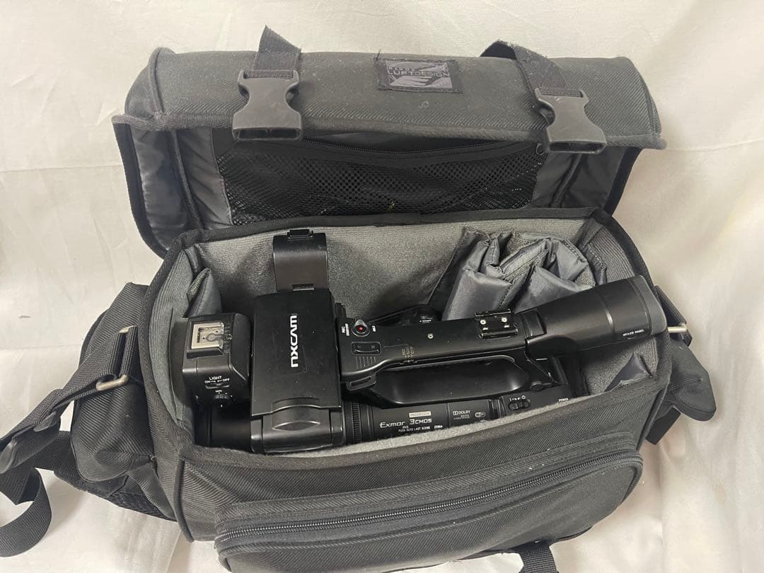 SONY NX5R 業務用ビデオカメラSONY ワイドコンバージョンレンズ 付き