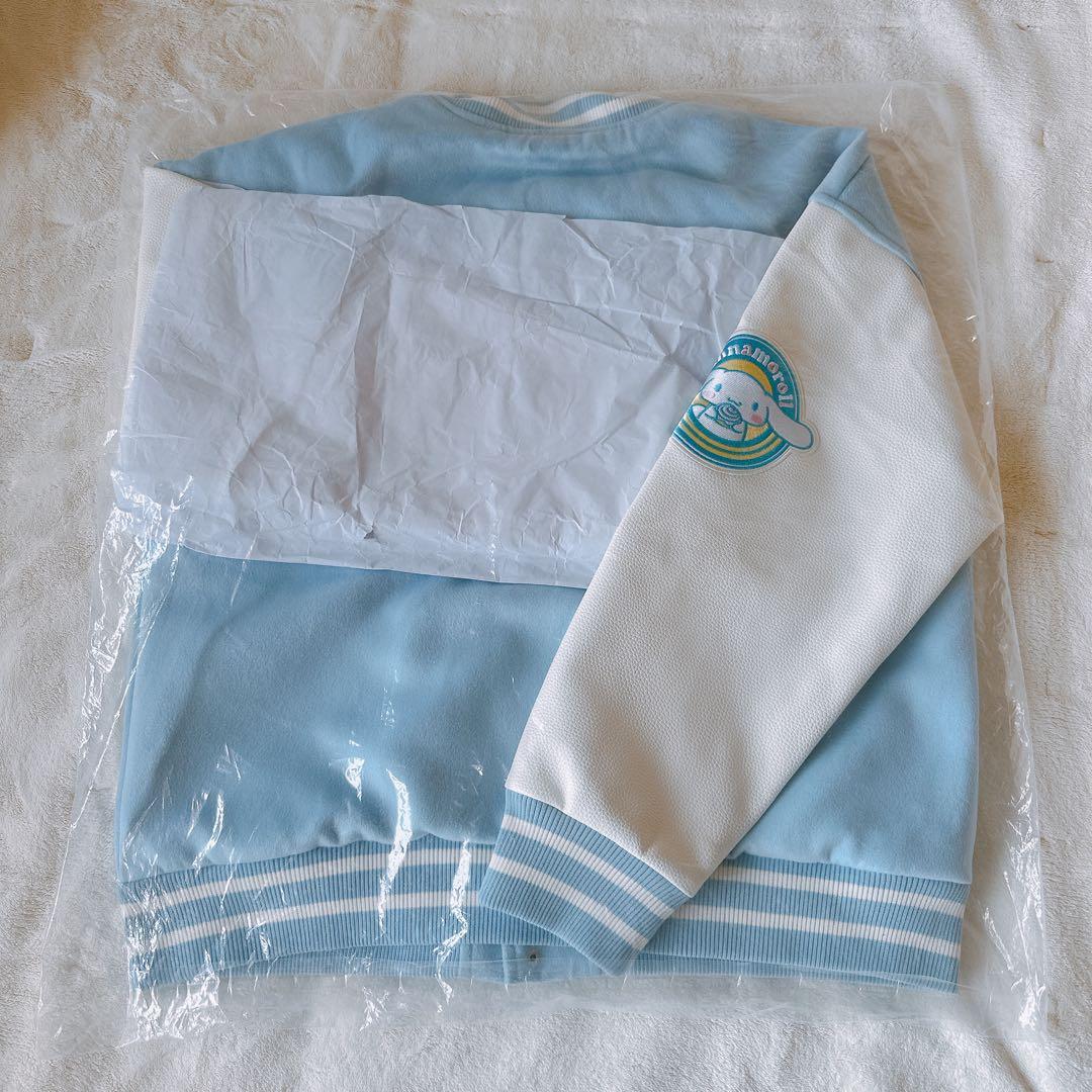 【新品未使用】スイートブルースカイ スタジャン L シナモロール スカジャン