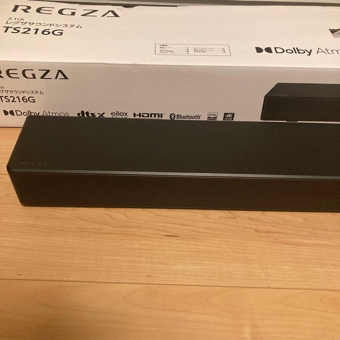 REGZA TS216G サウンドバー 2024年製 レグザ サウンドシステム