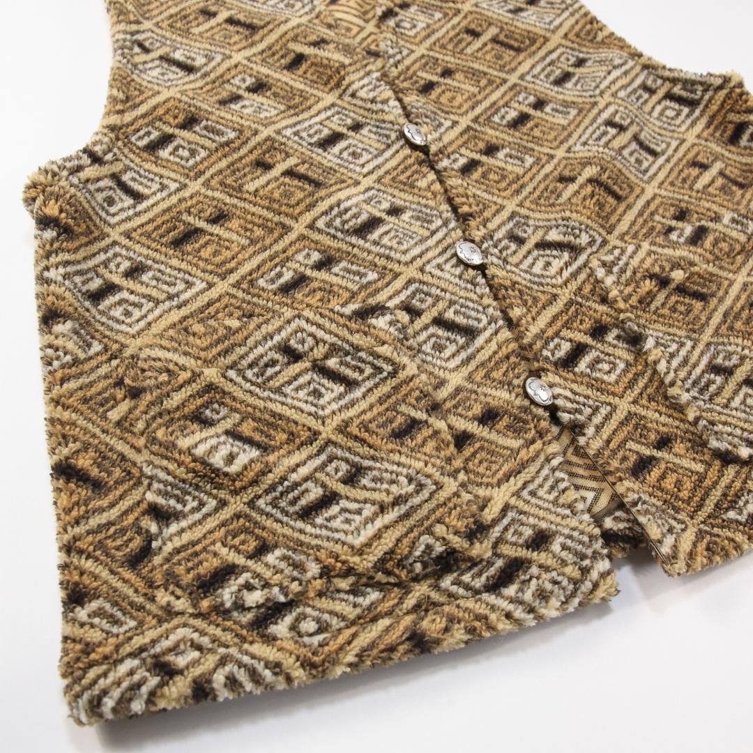 極美品 orSlow IMA:ZINE 仲津3 KUBA FLEECE VEST