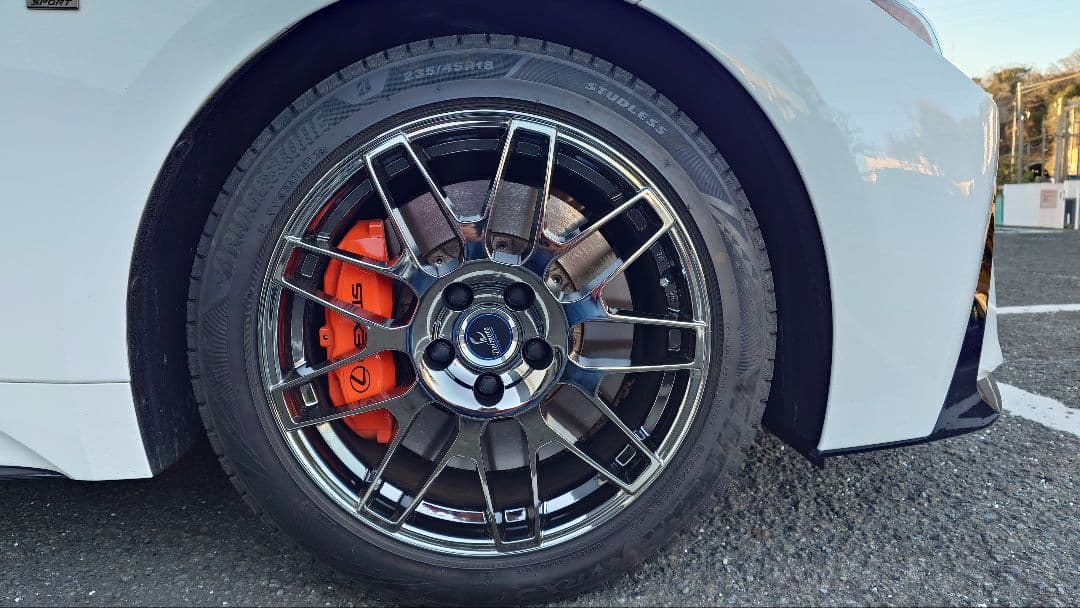 LEXUS IS500用 スタッドレスタイヤホイール付235/45/R18