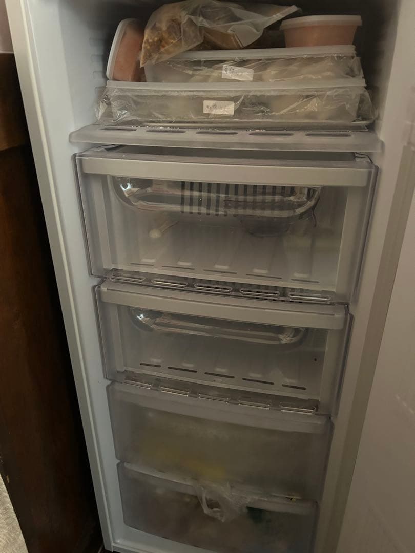 Mitsubishi 冷凍庫三菱MF-U12K-Wホワイト取扱説明書・保証書付き