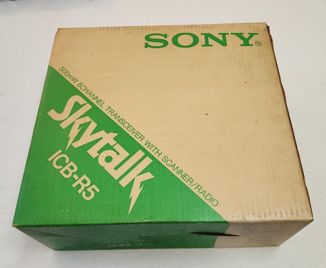 さる SONY Skytalk ICB-R5トランシーバー スキャナラジオ