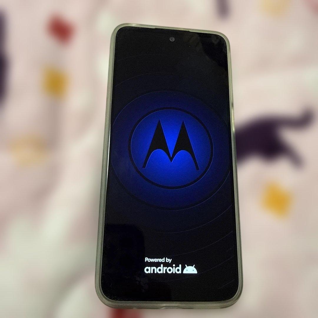 格安動作品 大容量128GB モトローラ moto g31 （w） スマホ 携帯