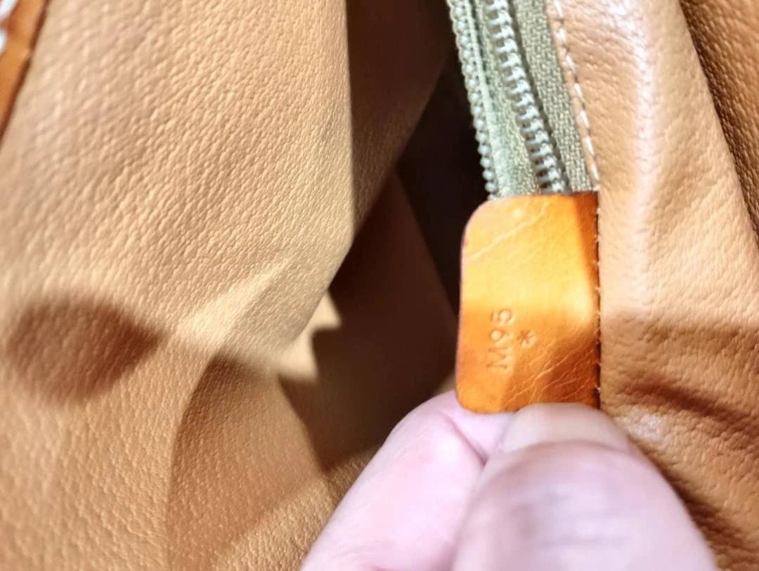 ポリゴン柄ブラウン・トートバッグ