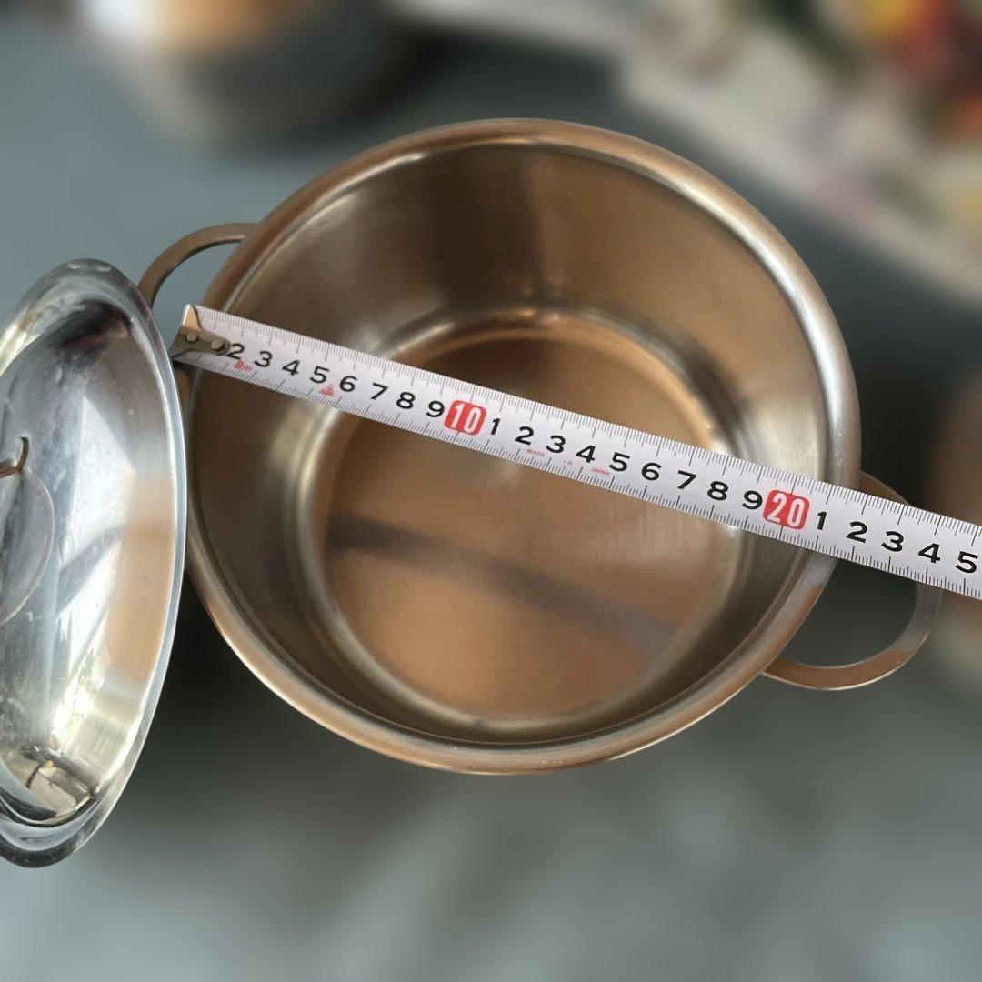 スプリング社　クリスタル鍋4点セット