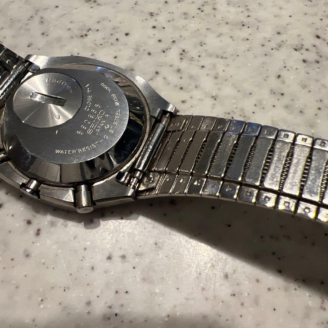 SEIKO セイコー ワールドタイム M158-5000 デジタル　動作確認済み