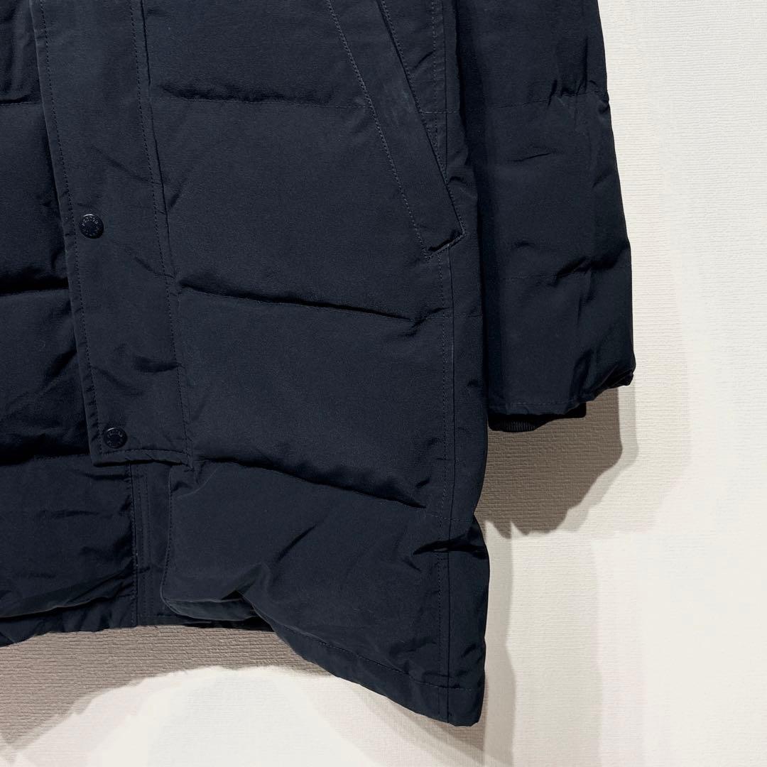 DANTON ダントン ダウンコート ネイビー L ジャケット タッサーダウン