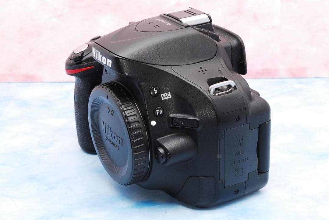 ☆ニコン D5200◎手ぶれ補正Wレンズ◎付属品多数◎バッグ＆バッテリー2個