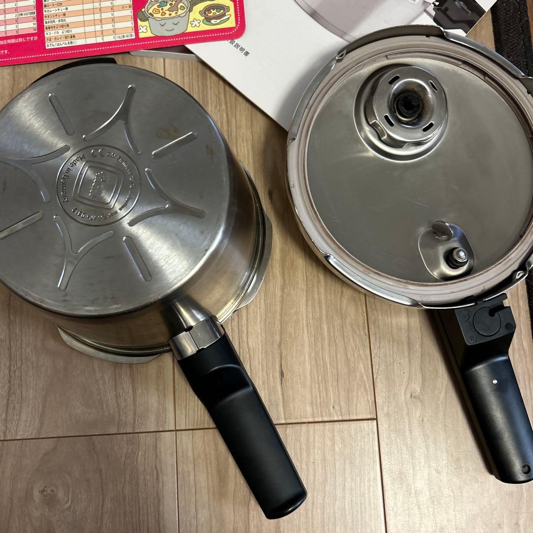 美品ステンレス圧力鍋
