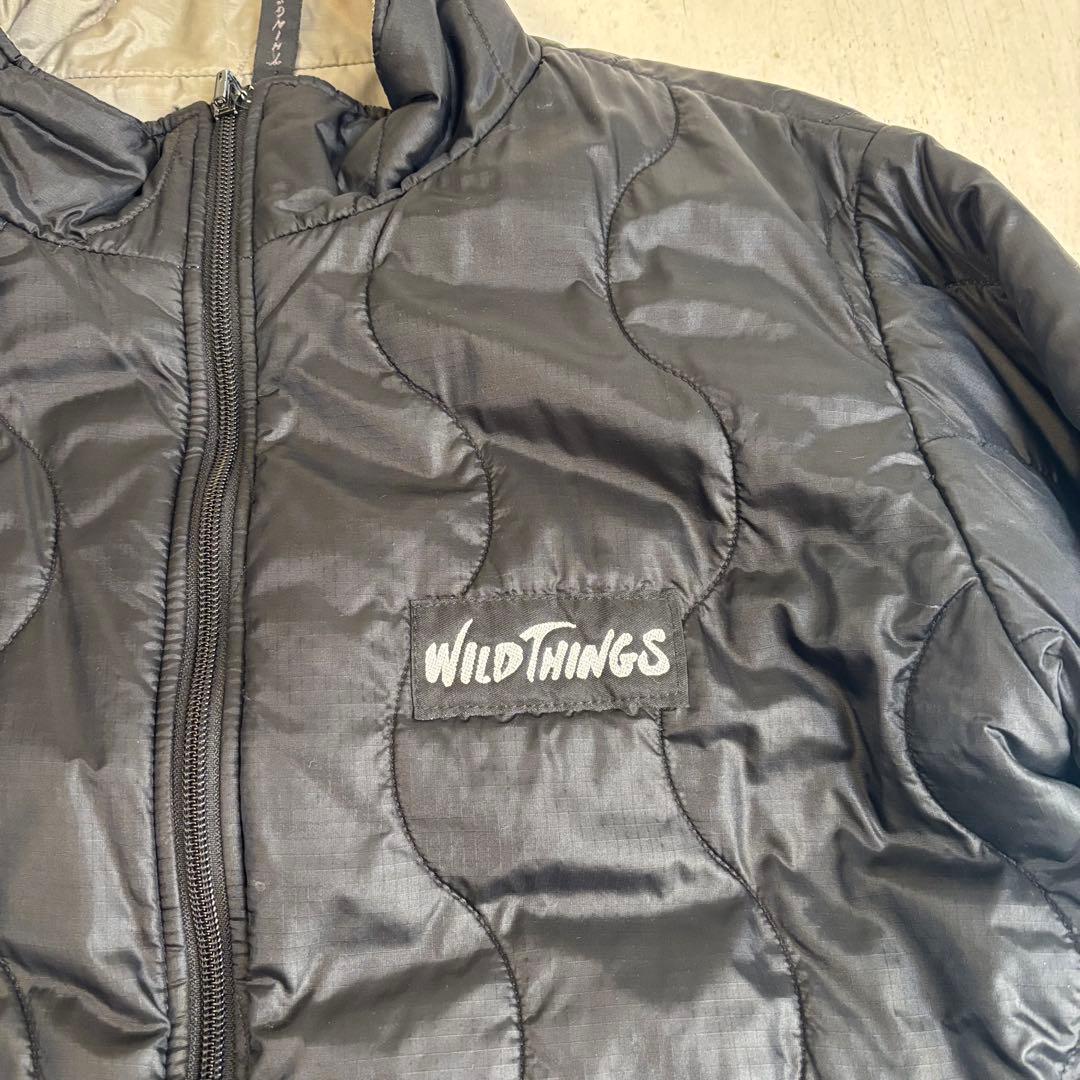 ワイルドシングス　ブラック×ブラウンカーキ　S リバーシブル　USA製