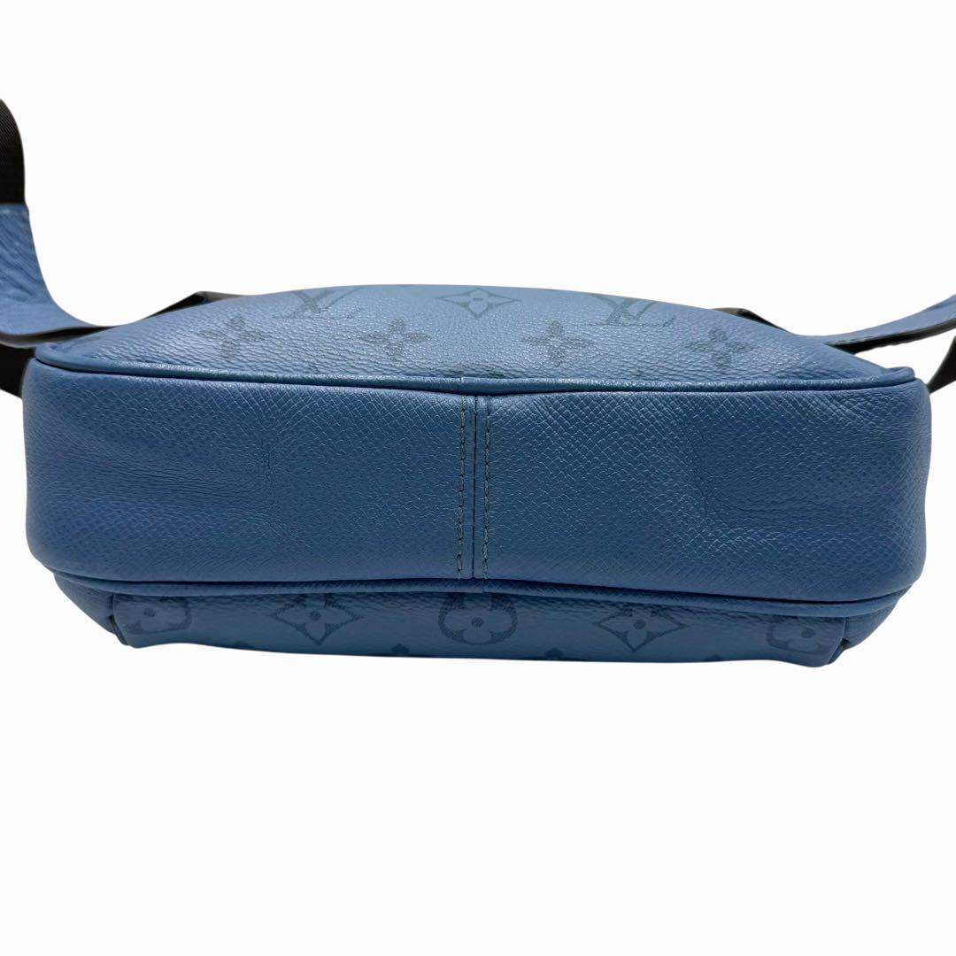6149 極美品 ルイヴィトン タイガラマ バムバッグ ウエストバッグ ブルー