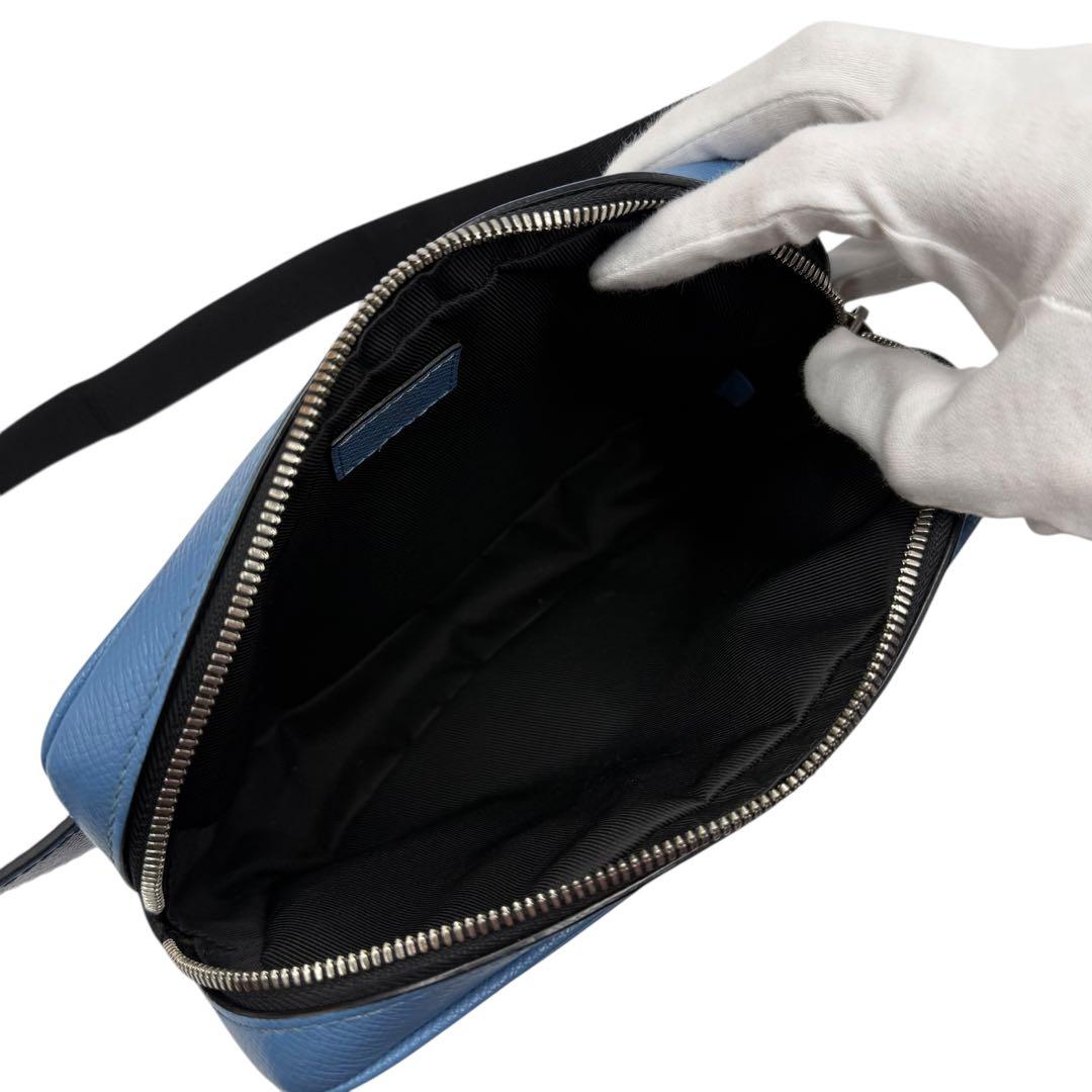 6149 極美品 ルイヴィトン タイガラマ バムバッグ ウエストバッグ ブルー