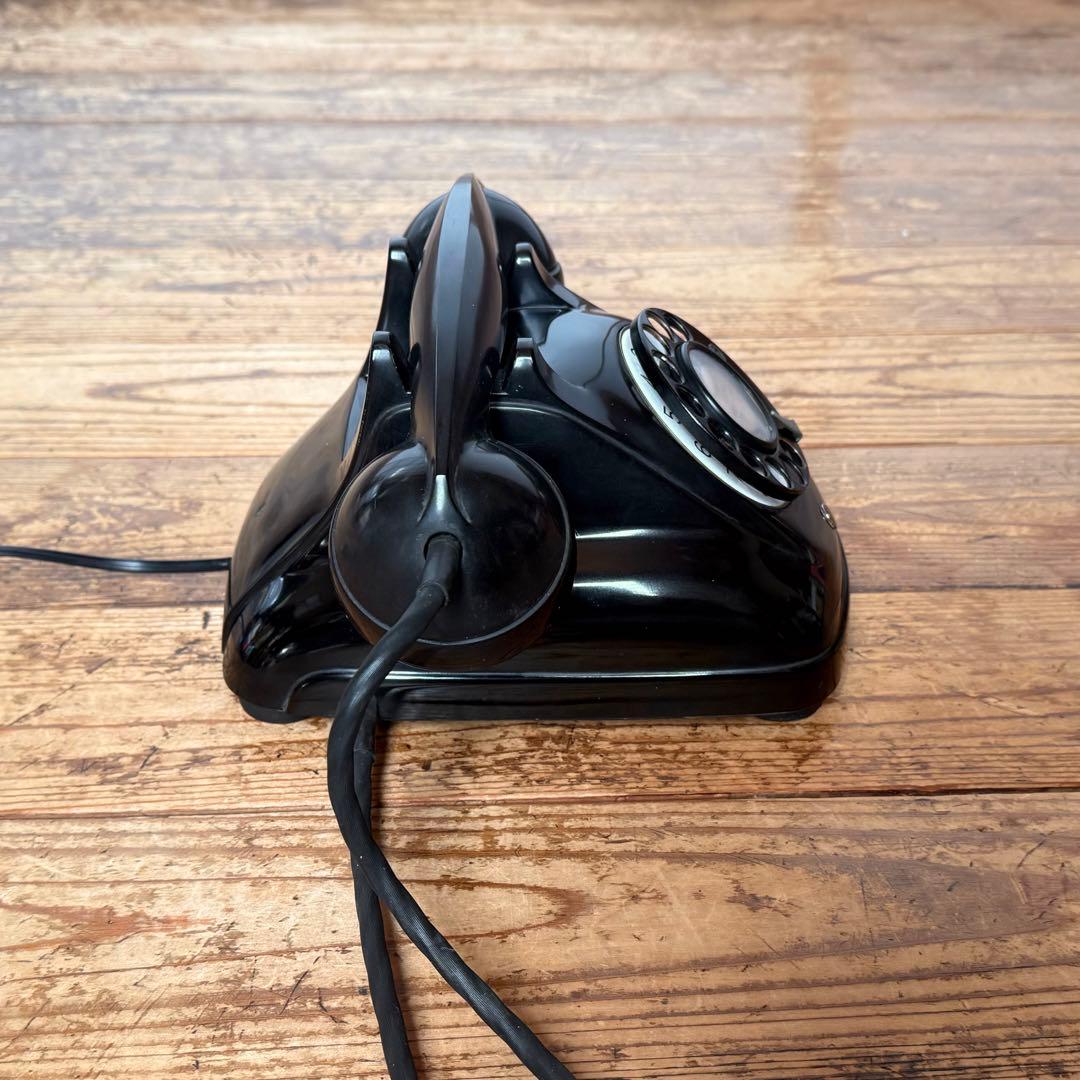 昭和 電話 黒電話 4号 レトロ 電電公社 ビンテージ アンティーク 古道具