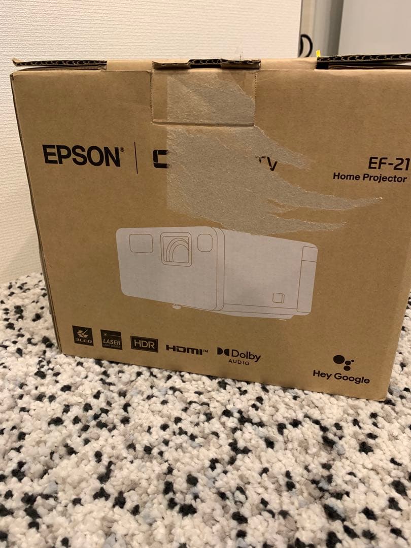 み*か様 EPSON　ホームプロジェクター dreamio EF-21W 動作確