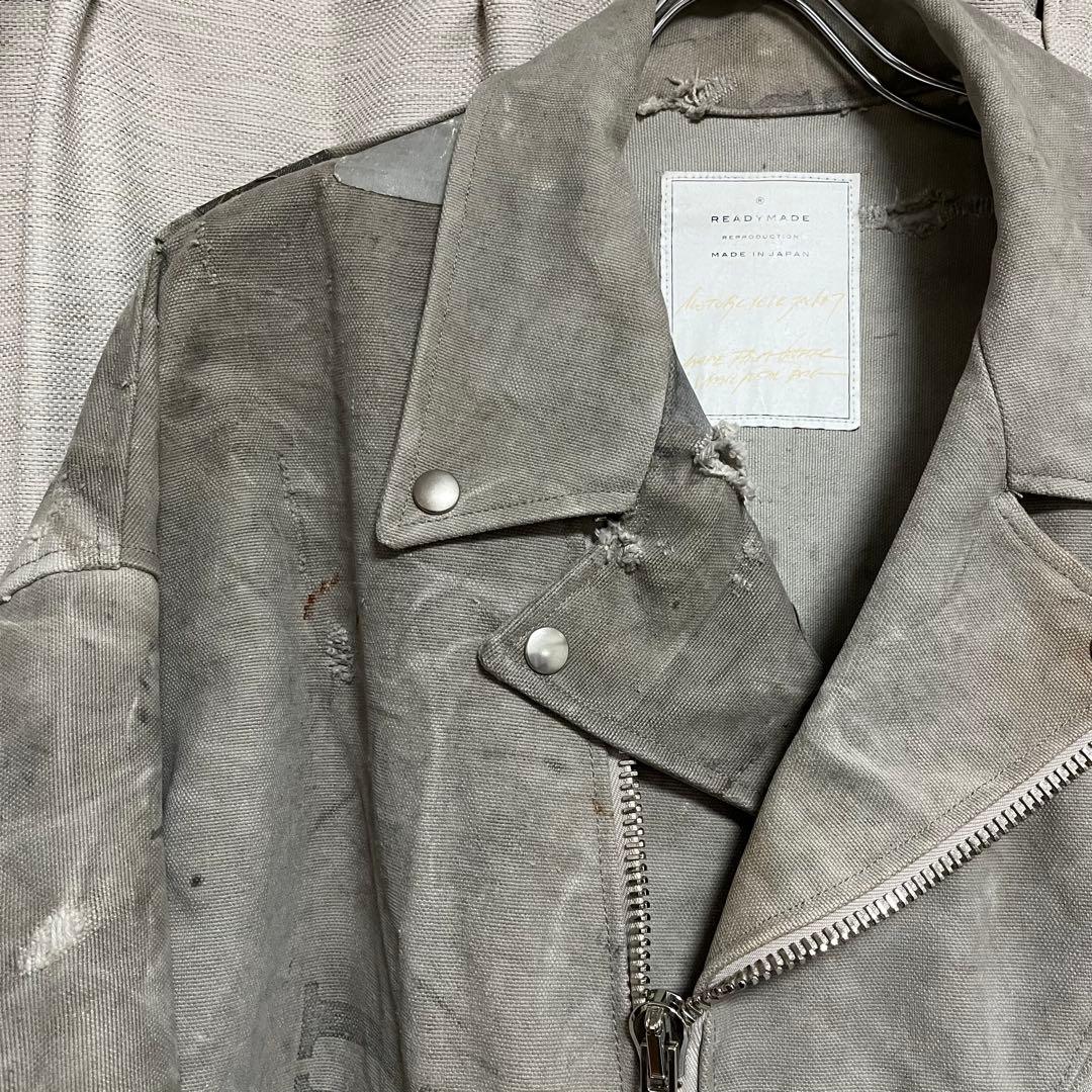 【READYMADE】ダブルライダースジャケット