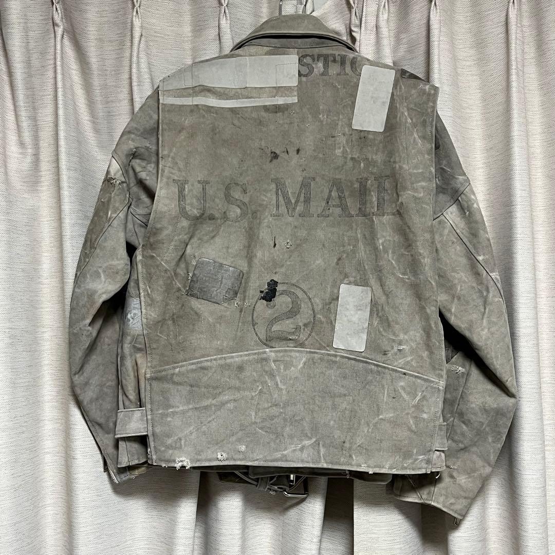 【READYMADE】ダブルライダースジャケット