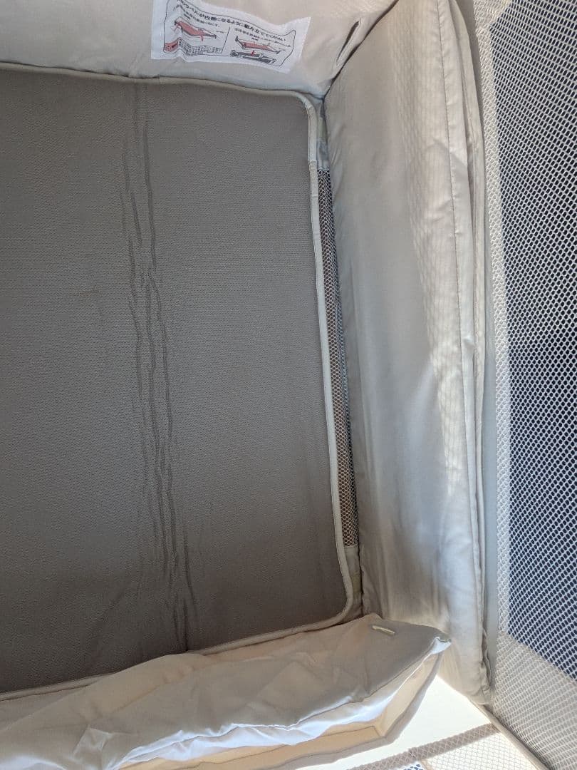 【美品】Aprica　ココネル　エアープラスAB　ホワイトベージュ