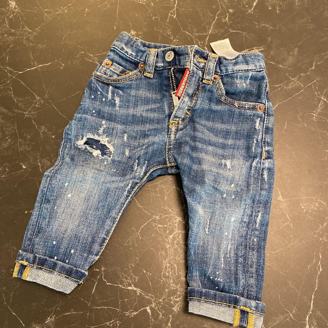 ディースクデニムパンツ ジーンズ