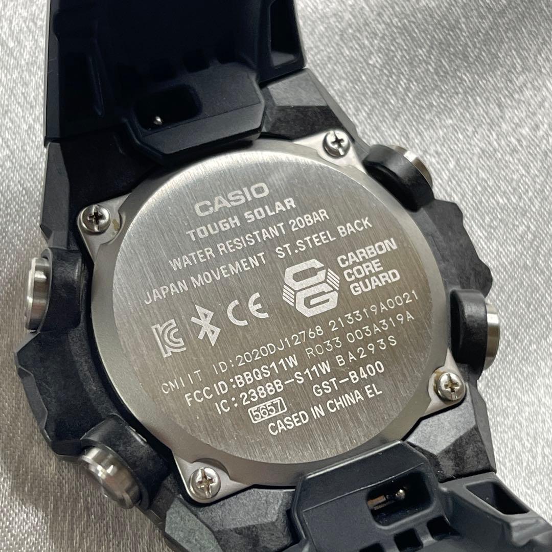G-SHOCK GST-B400 タフソーラー カーボンコアガード